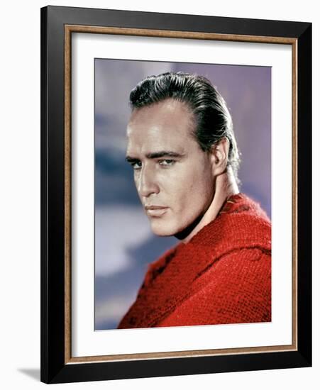 ONE-EYED JACKS, 1961 directed by MARLON BRANDO Marlon Brando (photo)-null-Framed Photo