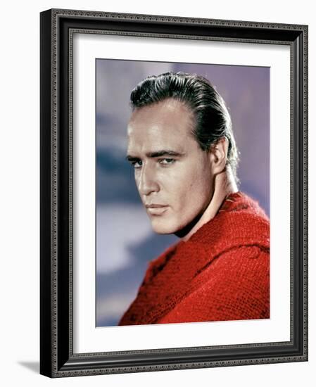 ONE-EYED JACKS, 1961 directed by MARLON BRANDO Marlon Brando (photo)-null-Framed Photo