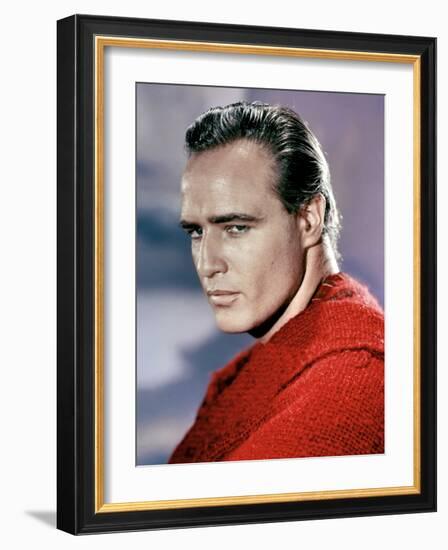 ONE-EYED JACKS, 1961 directed by MARLON BRANDO Marlon Brando (photo)-null-Framed Photo