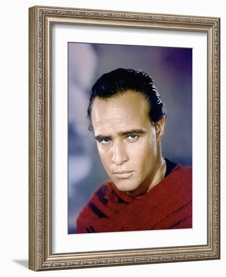 ONE-EYED JACKS, 1961 directed by MARLON BRANDO Marlon Brando (photo)-null-Framed Photo