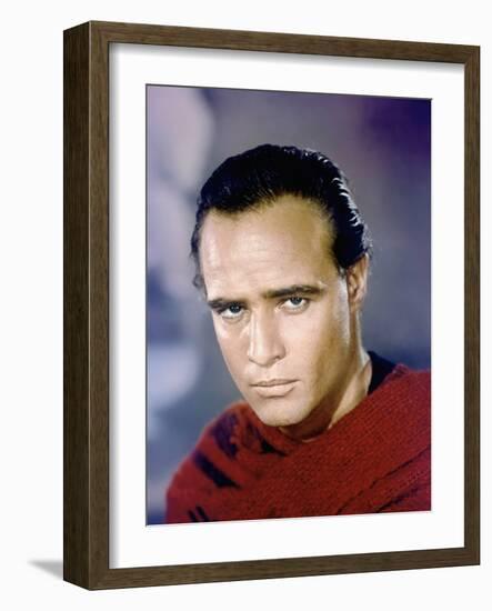 ONE-EYED JACKS, 1961 directed by MARLON BRANDO Marlon Brando (photo)-null-Framed Photo