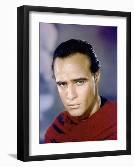 ONE-EYED JACKS, 1961 directed by MARLON BRANDO Marlon Brando (photo)-null-Framed Photo