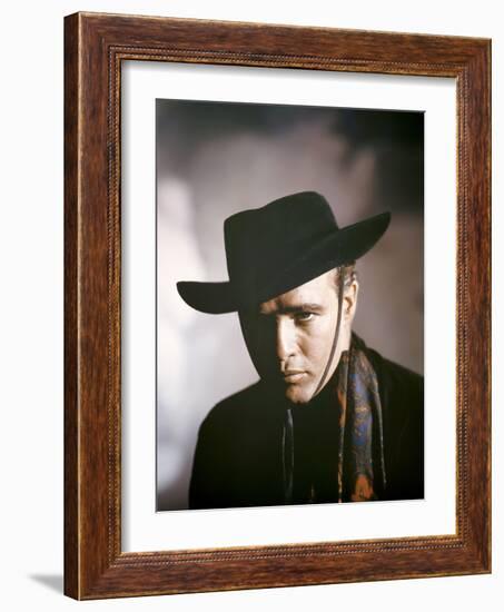 ONE-EYED JACKS, 1961 directed by MARLON BRANDO Marlon Brando (photo)-null-Framed Photo