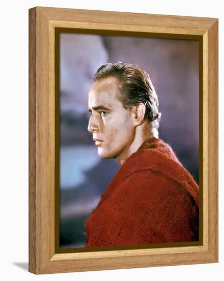 ONE-EYED JACKS, 1961 directed by MARLON BRANDO Marlon Brando (photo)-null-Framed Stretched Canvas