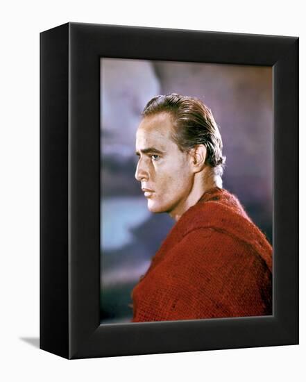 ONE-EYED JACKS, 1961 directed by MARLON BRANDO Marlon Brando (photo)-null-Framed Stretched Canvas