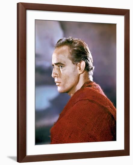 ONE-EYED JACKS, 1961 directed by MARLON BRANDO Marlon Brando (photo)-null-Framed Photo