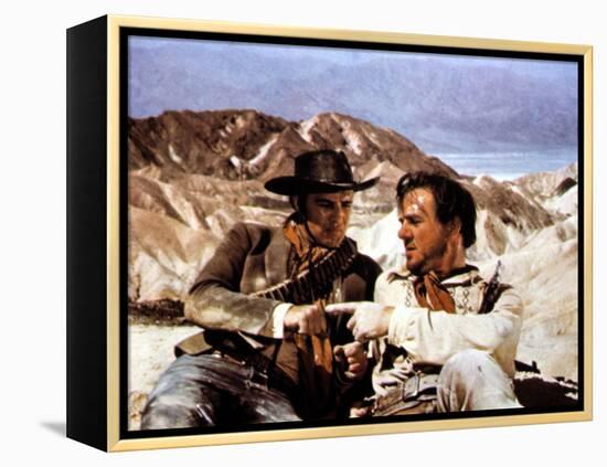 One-Eyed Jacks, Marlon Brando, Karl Malden, 1961-null-Framed Stretched Canvas