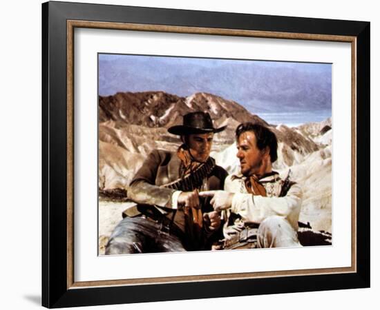 One-Eyed Jacks, Marlon Brando, Karl Malden, 1961-null-Framed Photo