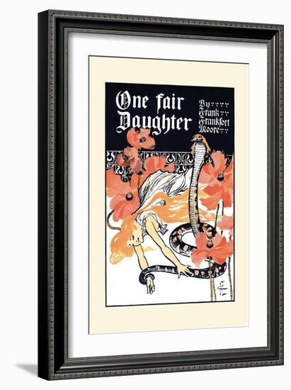 One Fair Daughter By Frank Frankfort Moore-JC Leyendecker-Framed Premium Giclee Print