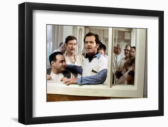 ONE FLEW OVER THE CUCKOO'S NEST, 1975 DIRECTED MILOS FORMAN Danny by Vito and Jack Nicholson (photo-null-Framed Photo