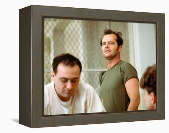 One Flew Over The Cuckoo's Nest, Danny Devito, Jack Nicholson, 1975-null-Framed Stretched Canvas