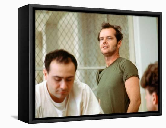 One Flew Over The Cuckoo's Nest, Danny Devito, Jack Nicholson, 1975-null-Framed Stretched Canvas