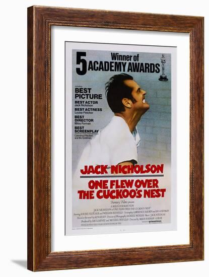 One Flew over the Cuckoo's Nest-null-Framed Art Print