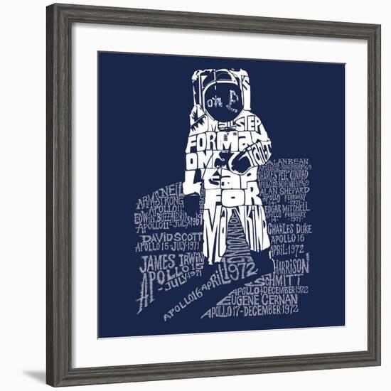 One Giant Leap for Mankind-null-Framed Art Print