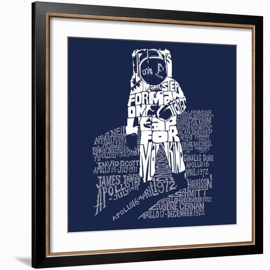 One Giant Leap for Mankind-null-Framed Art Print