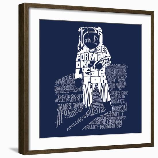 One Giant Leap for Mankind-null-Framed Art Print