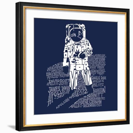 One Giant Leap for Mankind-null-Framed Art Print