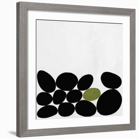 One Green Stone-Yuko Lau-Framed Giclee Print