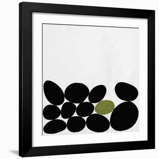 One Green Stone-Yuko Lau-Framed Giclee Print