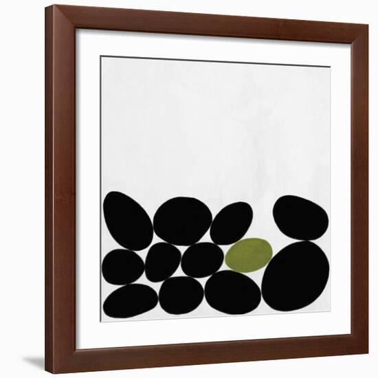 One Green Stone-Yuko Lau-Framed Giclee Print