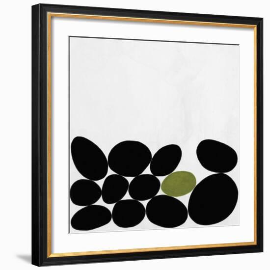 One Green Stone-Yuko Lau-Framed Giclee Print