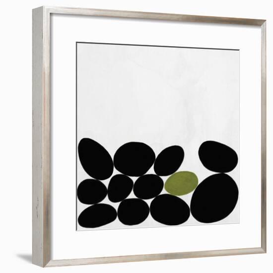 One Green Stone-Yuko Lau-Framed Giclee Print