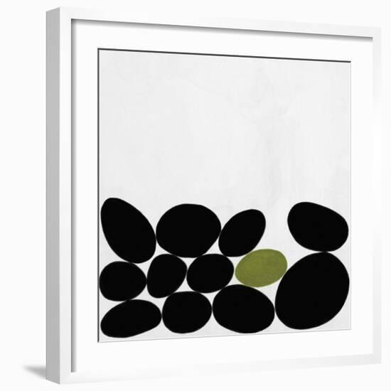 One Green Stone-Yuko Lau-Framed Giclee Print