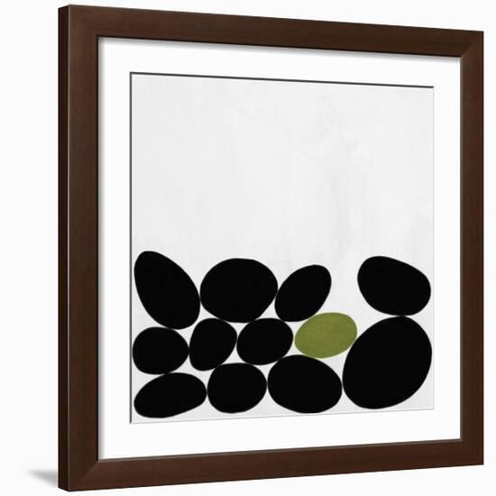 One Green Stone-Yuko Lau-Framed Giclee Print