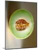 One Half of a Honeydew Melon-Chris Rogers-Mounted Photographic Print