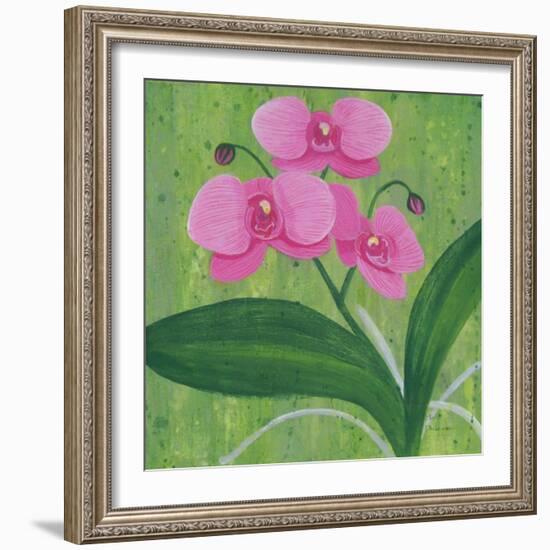 One Heart Orchids I-Herb Dickinson-Framed Photographic Print