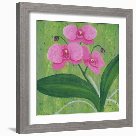 One Heart Orchids I-Herb Dickinson-Framed Photographic Print