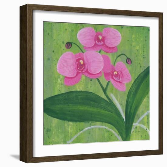 One Heart Orchids I-Herb Dickinson-Framed Photographic Print