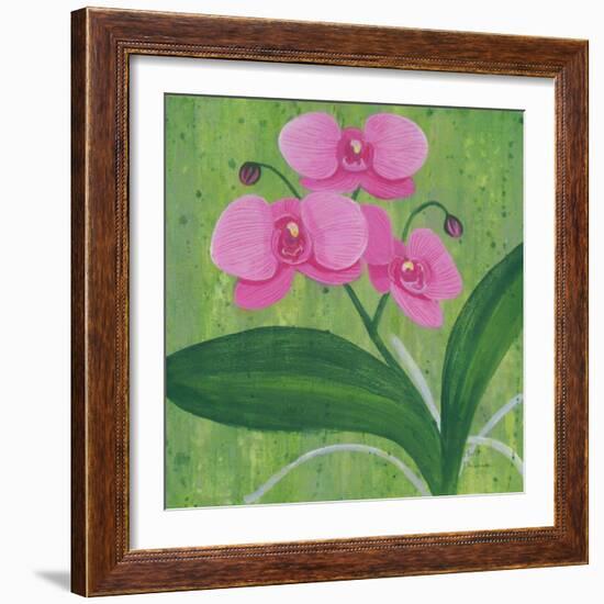 One Heart Orchids I-Herb Dickinson-Framed Photographic Print