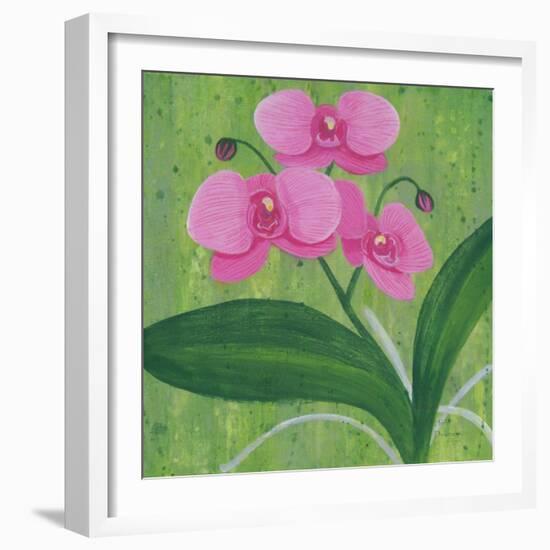 One Heart Orchids I-Herb Dickinson-Framed Photographic Print