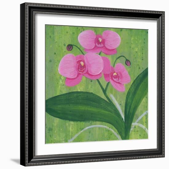 One Heart Orchids I-Herb Dickinson-Framed Photographic Print