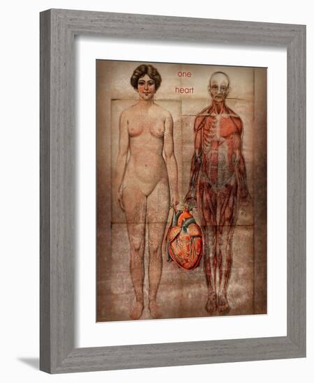 One Heart-Katherine Sanderson-Framed Photographic Print