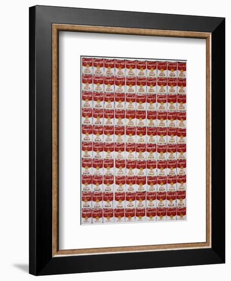 One Hundred Cans, 1962-Andy Warhol-Framed Art Print