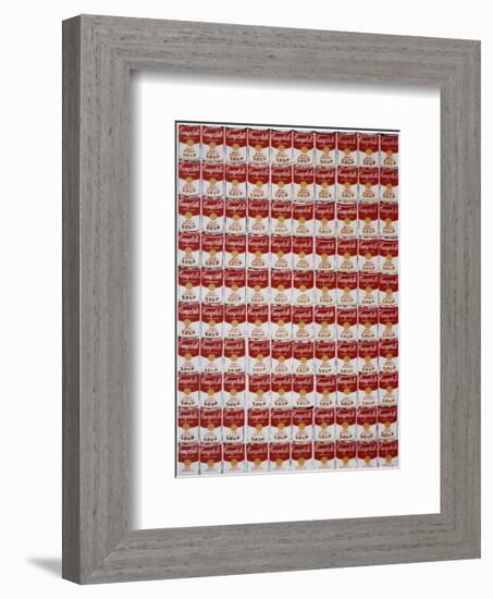 One Hundred Cans, 1962-Andy Warhol-Framed Art Print