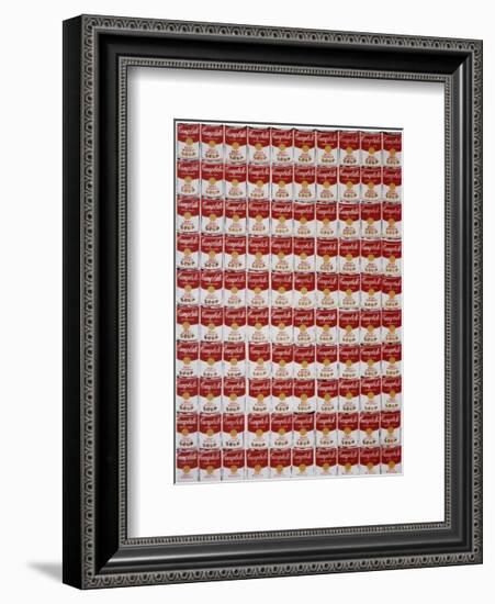 One Hundred Cans, 1962-Andy Warhol-Framed Art Print