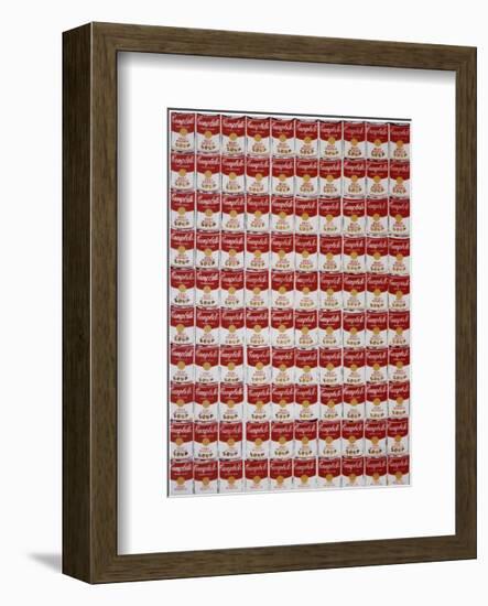 One Hundred Cans, 1962-Andy Warhol-Framed Art Print