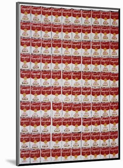 One Hundred Cans, 1962-Andy Warhol-Mounted Art Print