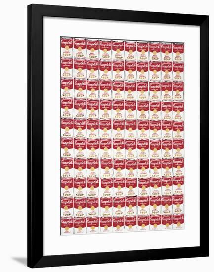 One Hundred Cans, 1962-Andy Warhol-Framed Art Print