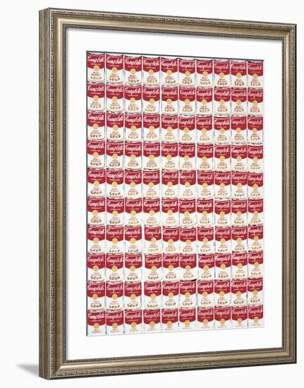 One Hundred Cans, 1962-Andy Warhol-Framed Art Print