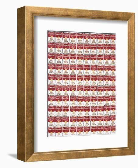 One Hundred Cans, 1962-Andy Warhol-Framed Art Print