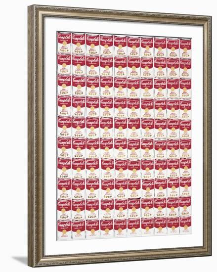 One Hundred Cans, 1962-Andy Warhol-Framed Art Print