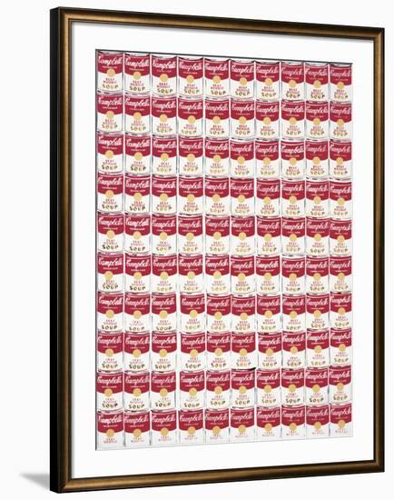 One Hundred Cans, 1962-Andy Warhol-Framed Art Print