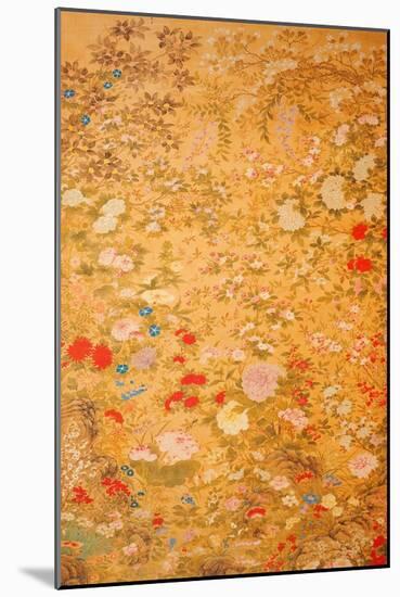 One Hundred Flowers-Jiang Tingxi-Mounted Giclee Print