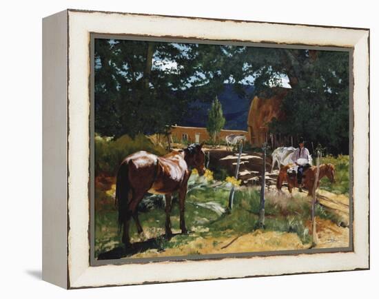 One in the Pasture-Walter Ufer-Framed Premier Image Canvas