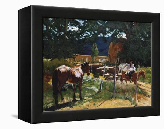 One in the Pasture-Walter Ufer-Framed Premier Image Canvas