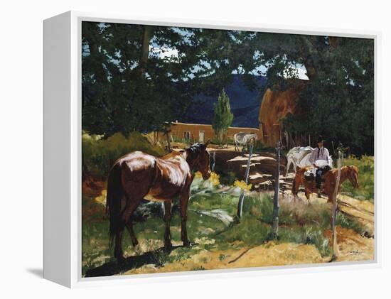 One in the Pasture-Walter Ufer-Framed Premier Image Canvas